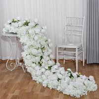 2m artificial flower row arrangement trailing table flowers party wedding arch background road lead flower 60 90 days delivery