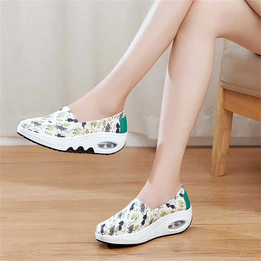 

Key height 37-38 green moccasins Skateboarding sneakers women's luxury women's sneakers shoes sport deporte boty YDX1