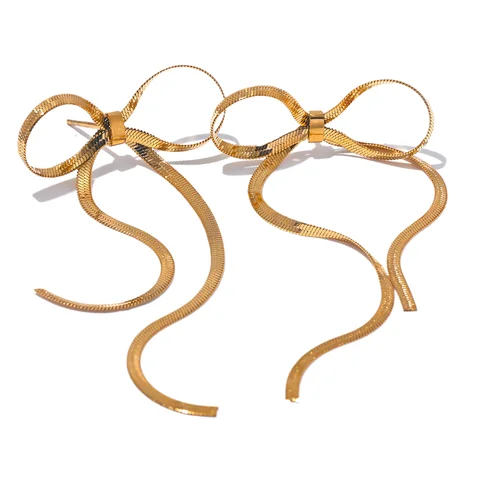 Серьги-капельки Yhpup из нержавеющей стали