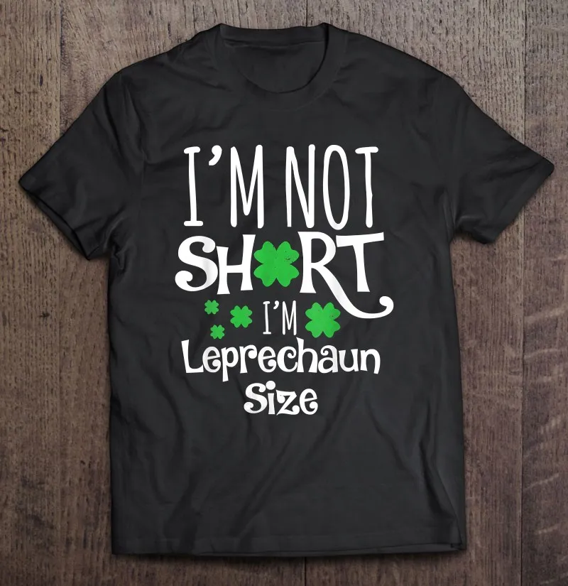 

Женская забавная рубашка большого размера на День Св. Патрика для мужчин и женщин, футболки для манги, женская футболка, топы, мужские рубашк...