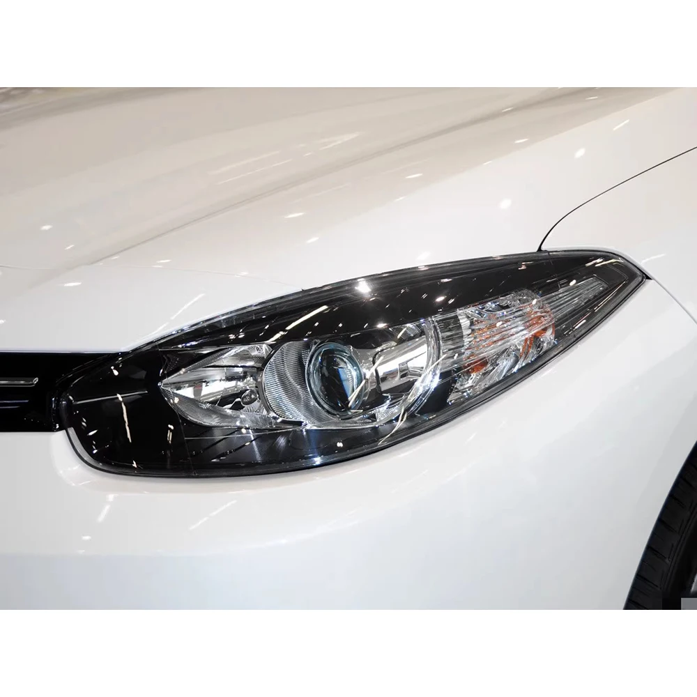Для Renault Fluence 2011-2015 корпус противотуманных фар прозрачная лампа налобный фонарь
