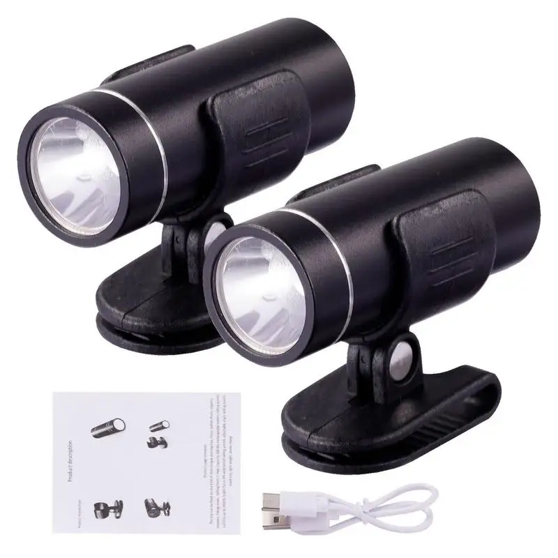 

Headlights For Shoe Attachment Headlight Flashlight Lights For Shoes Rechargeable Light With 3 Lighting Modes 2Pcs For Walking