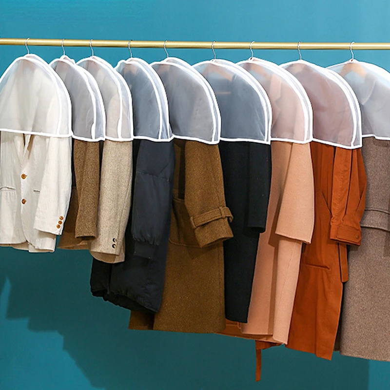 

Пылезащитный чехол для одежды, подвесной костюм, Защитная сумка для одежды, Женский пылезащитный Органайзер на плечо для гардероба, товары для дома