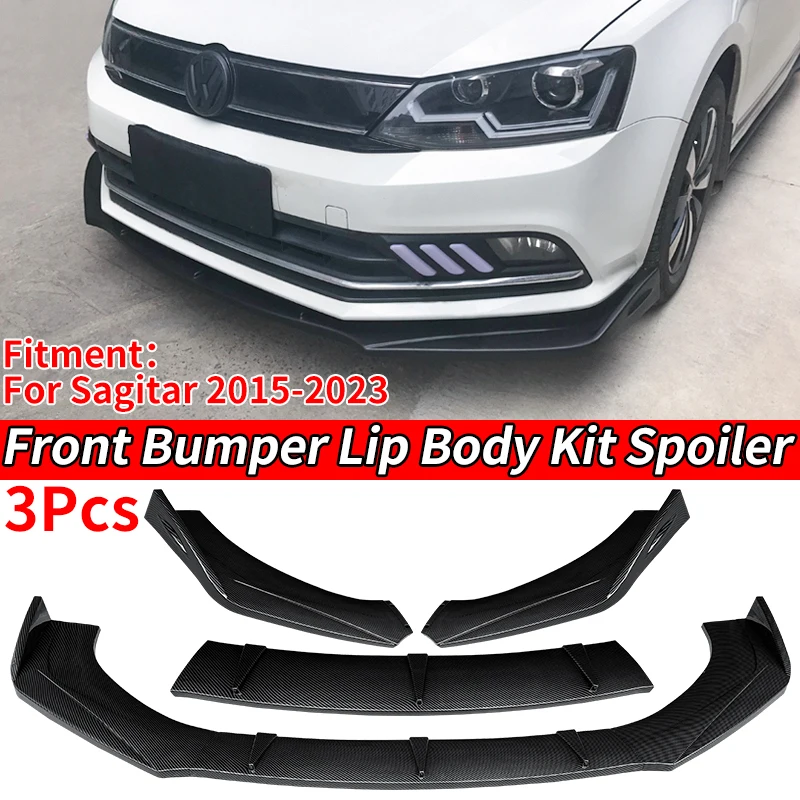 Передний бампер автомобиля сплиттер комплект для губ спойлер диффузор защитная