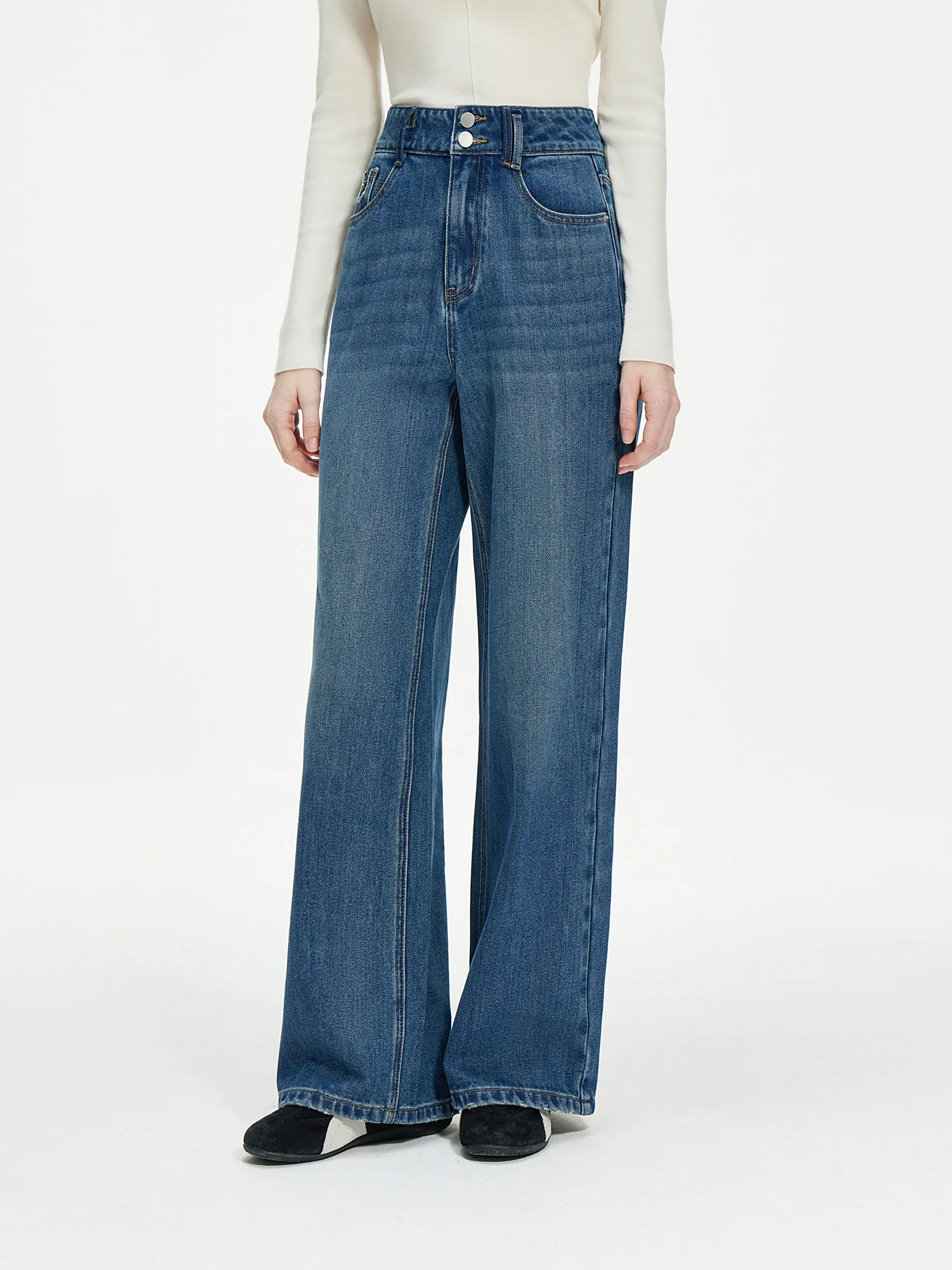 Женские офисные джинсы FSLE