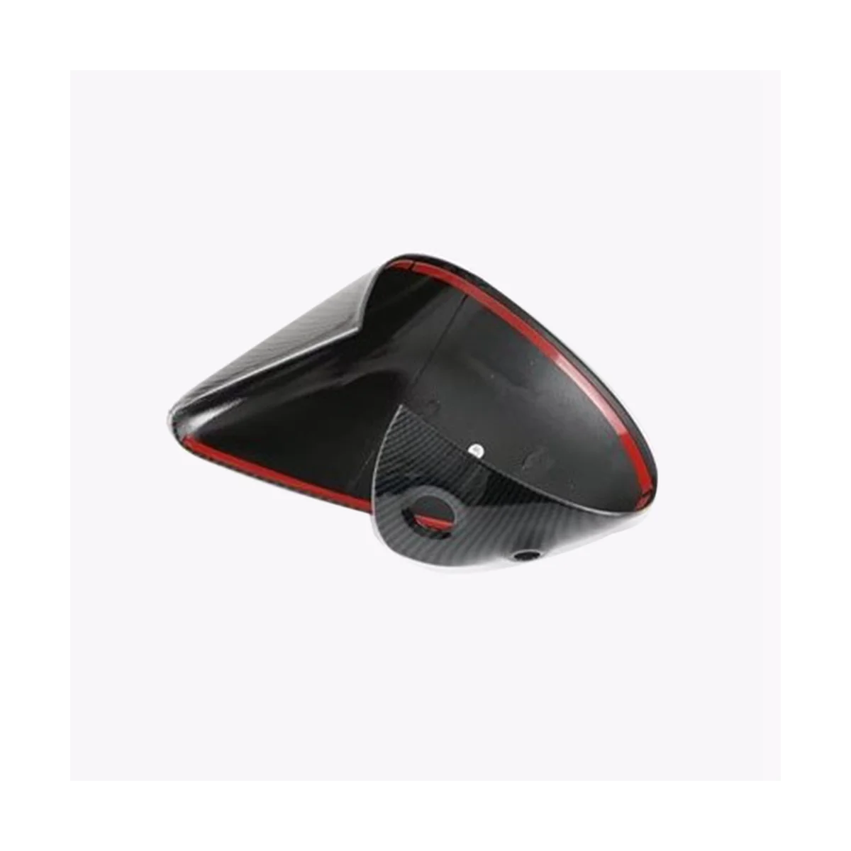 Стильная наклейка на боковое зеркало двери автомобиля из углеродного волокна