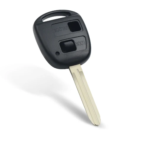 KEYYOU 2/3 кнопки дистанционного ключа чехол-брелок TOY43 для Toyota Corolla Camry Yaris Land Cruiser Avensis Prado 120 RAV4 Kluger