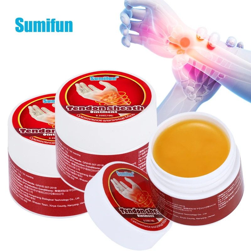 

10G Sumifun Arthritis Ointment For Hand Wrist Thumb Finger Pain Relief Tendon Sheath Therapy Tenosynovitis Painkiller Cream
