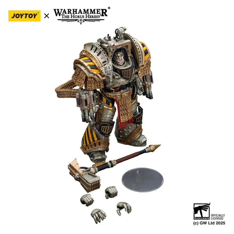Фото В наличии: Фигурка JOYTOY Warhammer 40K 1/18 Iron Warriors Perturabo, Праймарх LV-го легиона №5