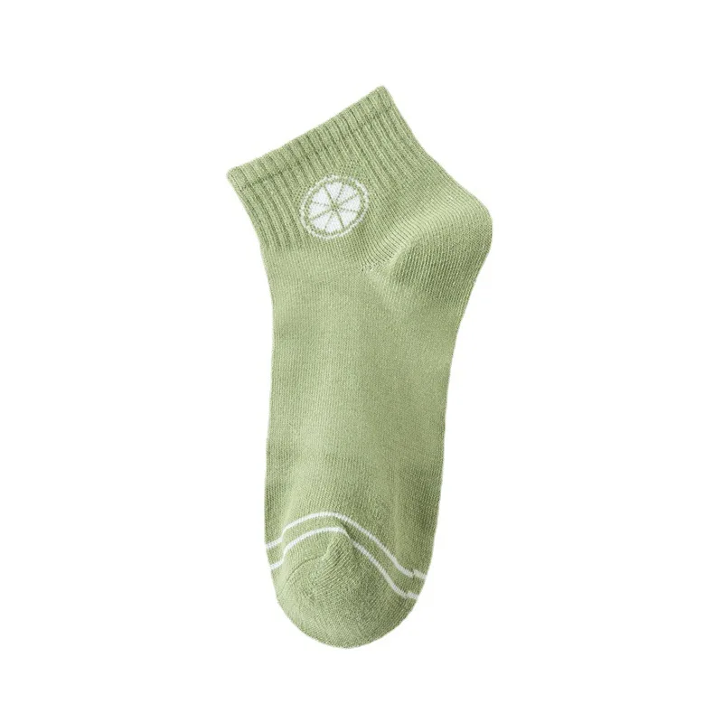 5Pairs/lot Women Socks Sets Elegant Low Tube Breathable Casual Cotton Short Kawaii Cute Designer Socks