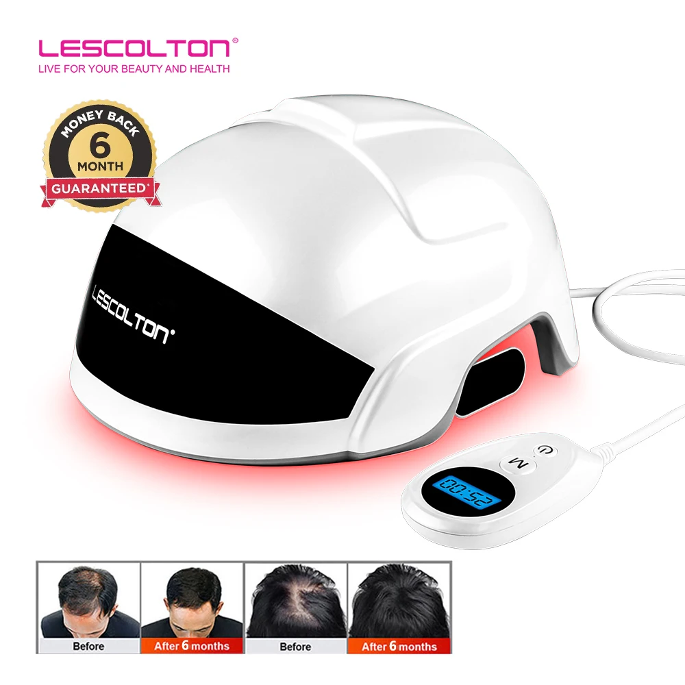 LESCOLTON Hair Growth Helmet Laser Cap Hair Loss Treatments LED Hat Anti Hair Loss Medical Caps for Men and Women Hair Growth