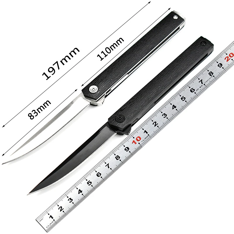 

Новинка 7097 Складной Карманный Походный нож 8CR13MOV клинок рукоятка из стекловолокна тактические охотничьи ножи для выживания фрукты EDC инструменты
