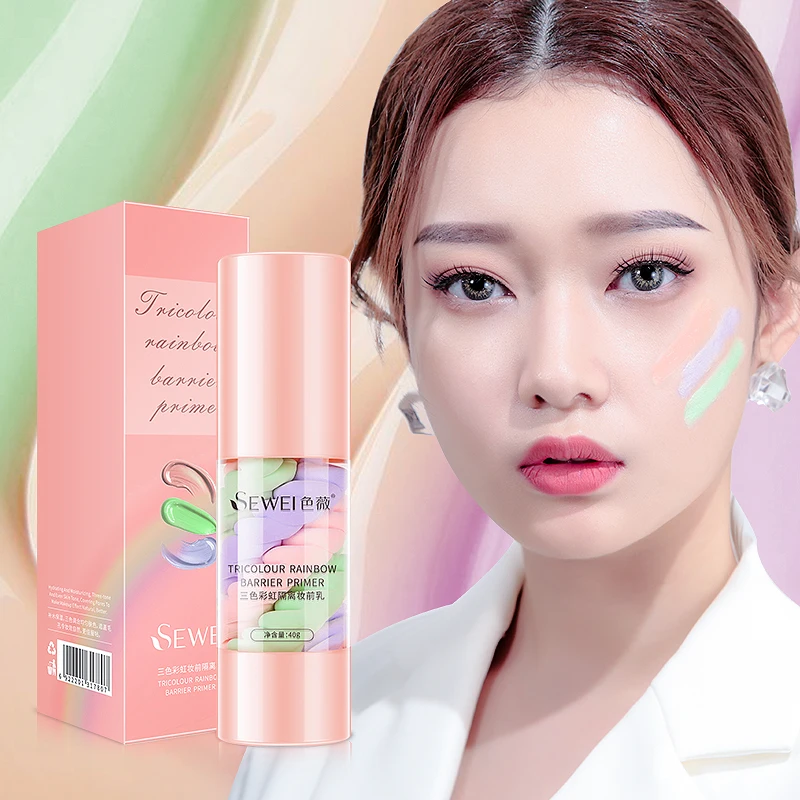 

LAIKOU BB Cream Makeup Primer Breathable Not Sticky Face Foundation Intensive Moisturizes Provide Deep Moisture Helps Brighten