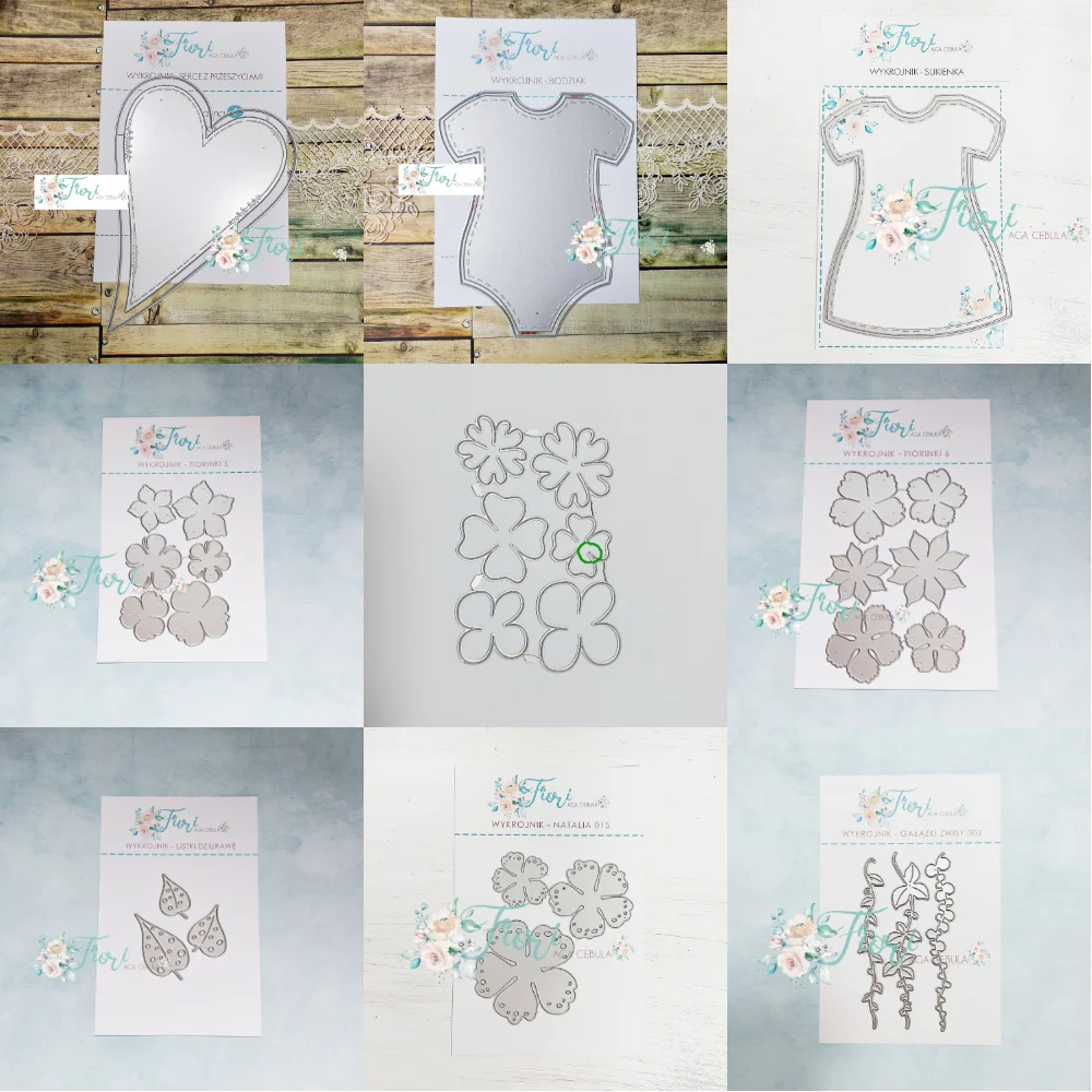 Набор больших цветов, новинка 2023 года, металлические Вырубные штампы для рукоделия, скрапбукинга, альбома, бумаги открытки, декоративные поделки, вырубные штампы для тиснения