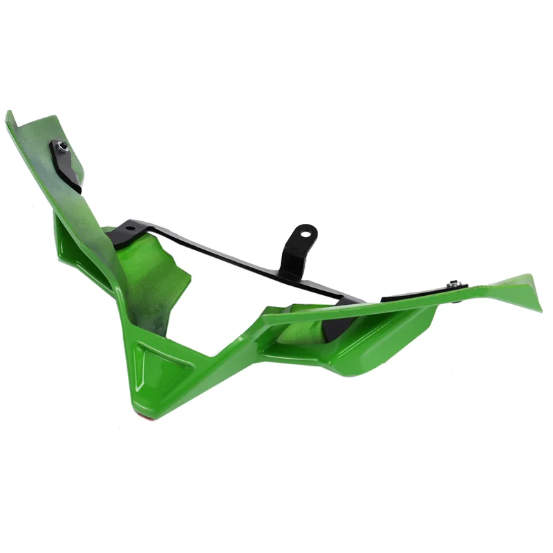 

Green Motorcycle Fairing Front Spoiler Winglet Aerodynamic Wing Spoiler Accessories for Z900 2020-2022