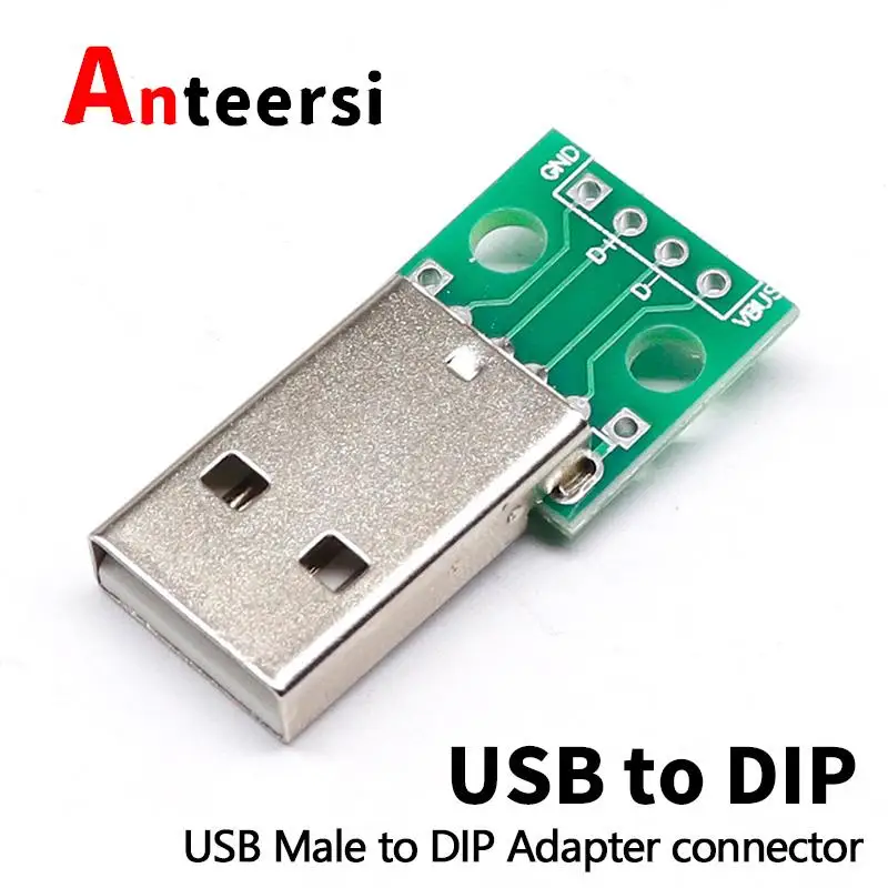 

10 шт., адаптер USB типа «папа»