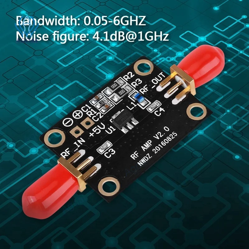 

High Linearity Broadband RF Amplifier 0.05-6G High Performance Medium Power Amplifier Module