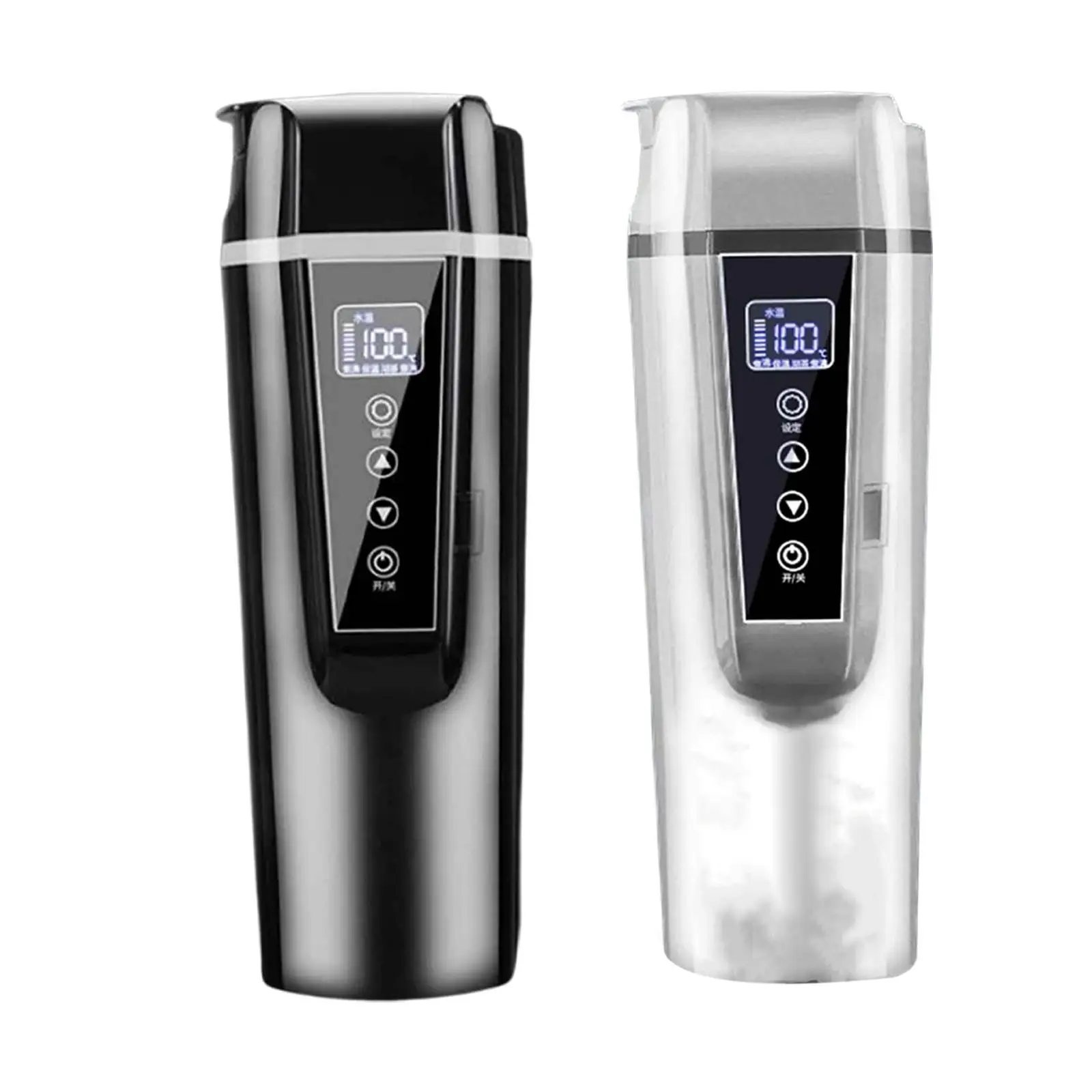 

450ml Car Kettle Heater Touch Control, Auto Shut Off, Winter Kettle for Camping