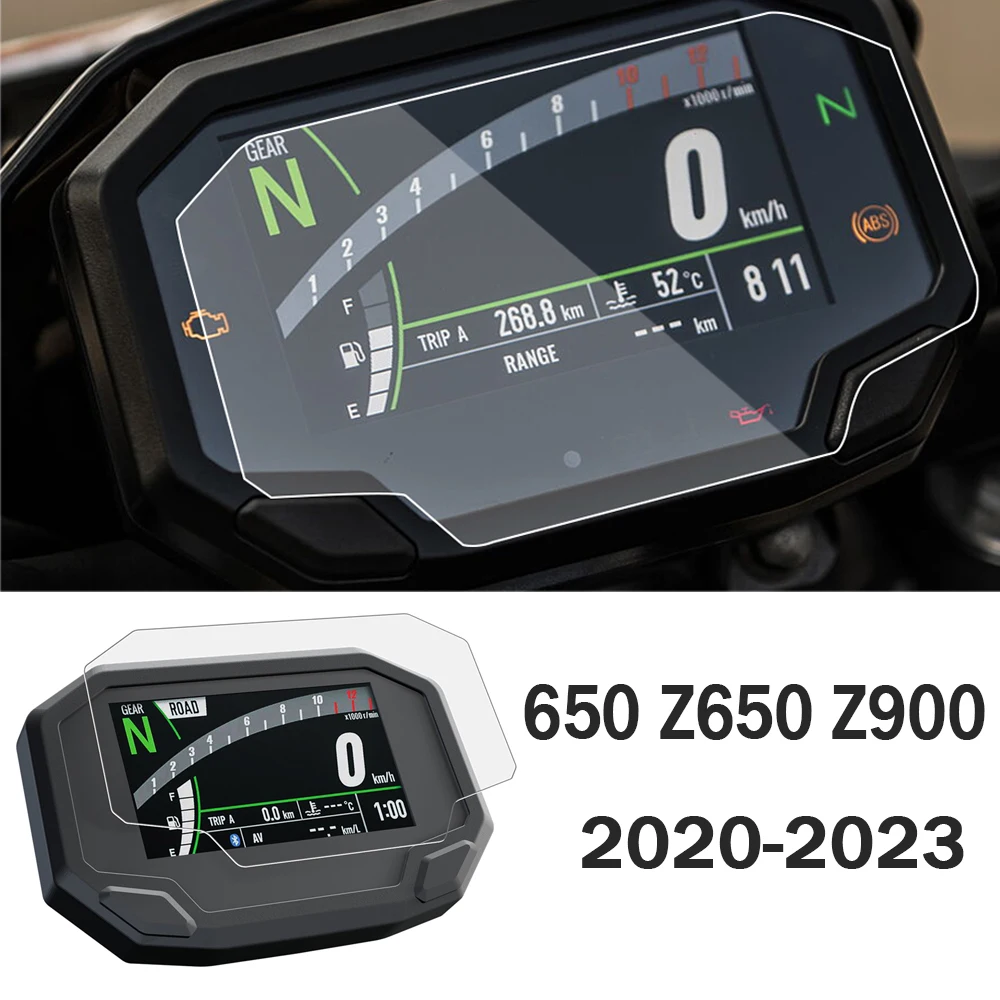 

For Kawasaki Ninja 650 Z650 Z900 Motorcycle Scratch Cluster Screen Dashboard Protection Instrument Film 2020 2021 2022 2023