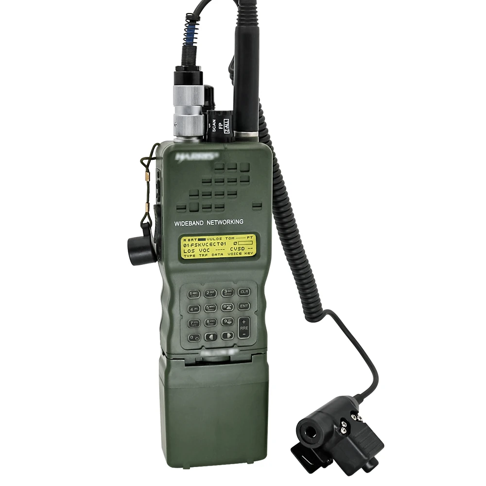 U94 Ptt Tactical Headset Adapter U94 Ptt 6-pin Plug Ptt Suitable for PRC 152 PRC 148 Virtual Box Airsoft Military Headset Ptt