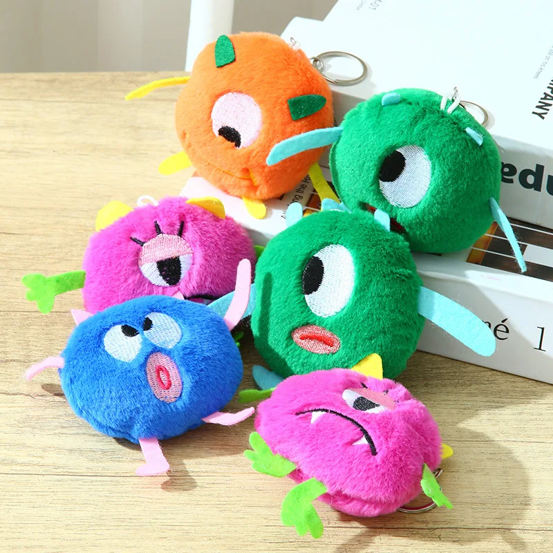 Мягкие игрушки плюшевые мультяшные одноглазые кулон-монстр Juguetes Kawaii изысканное