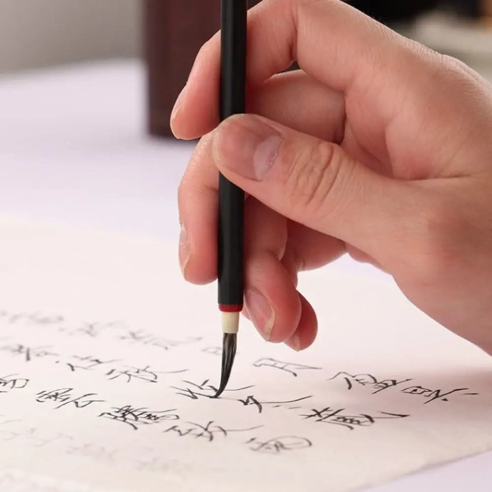 Кисть для китайской каллиграфии рисования маслом акварелью волчьей шерстью