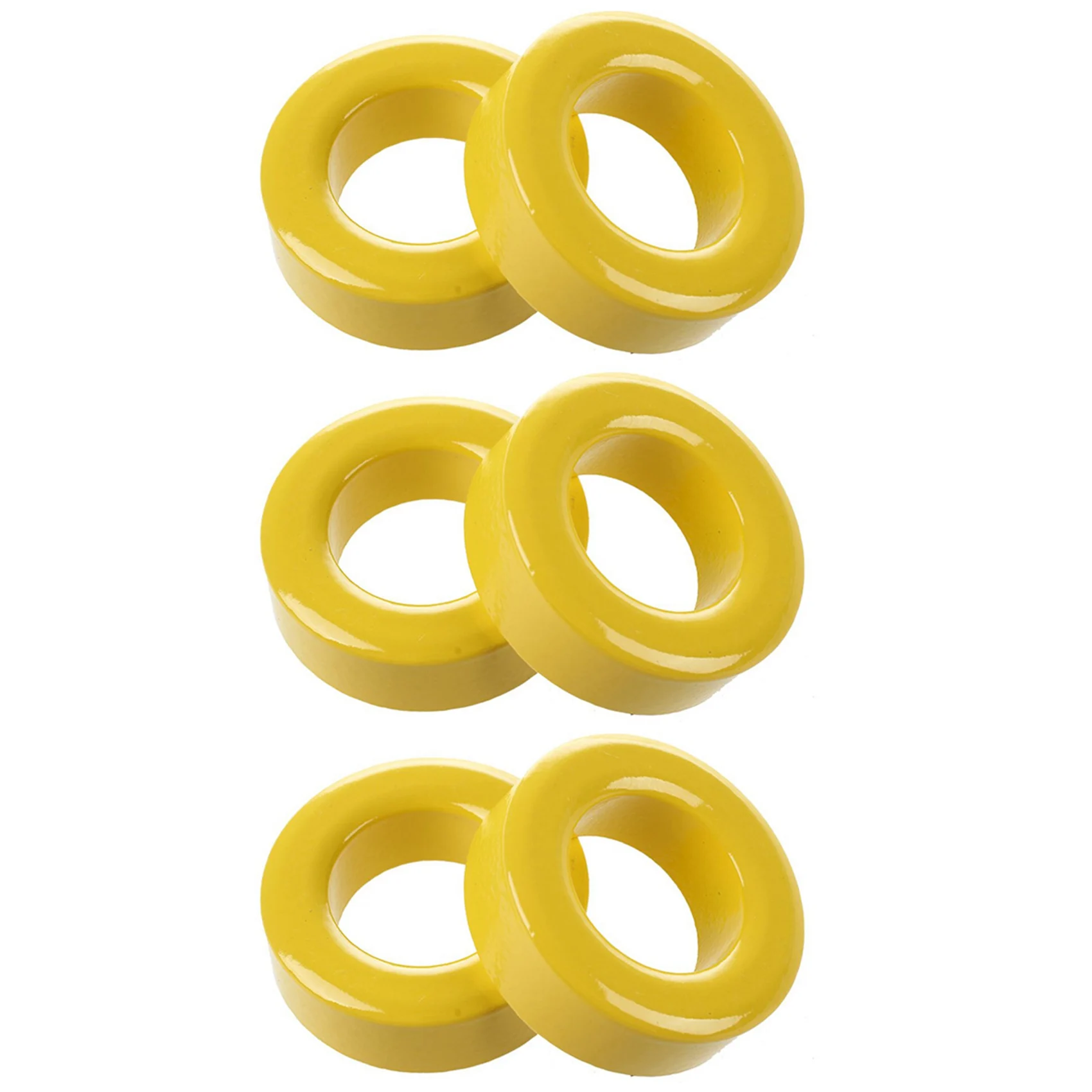 

Желтые и белые ферритовые кольца Toroid с железным сердечником, 6 шт., 33 мм X 19 мм X 11 мм
