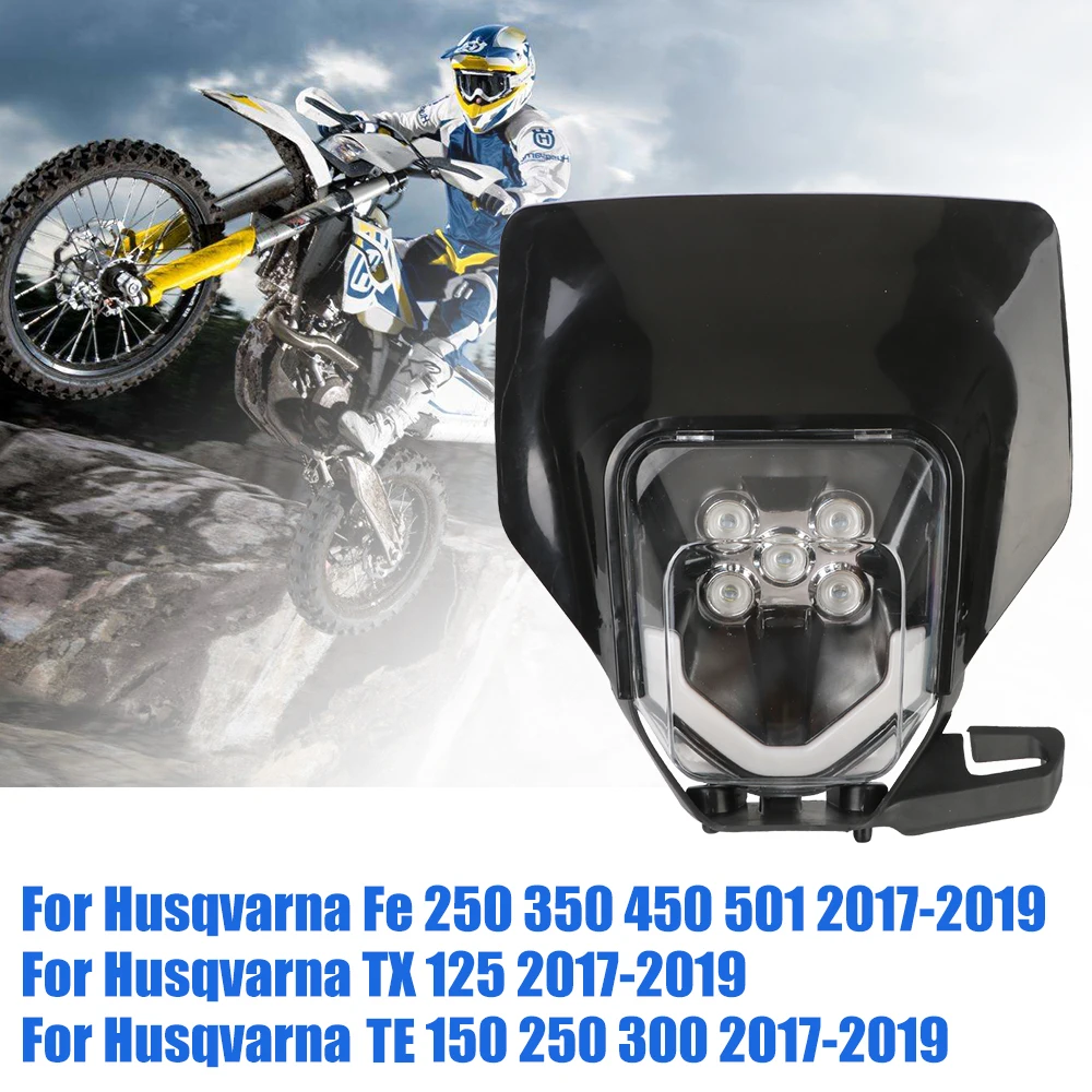 

Аксессуары для мотоциклов светодиодные фары для мотоциклов Husqvarna Fe 250 350 450 501 Tx 125 Te 150 250 300-2017