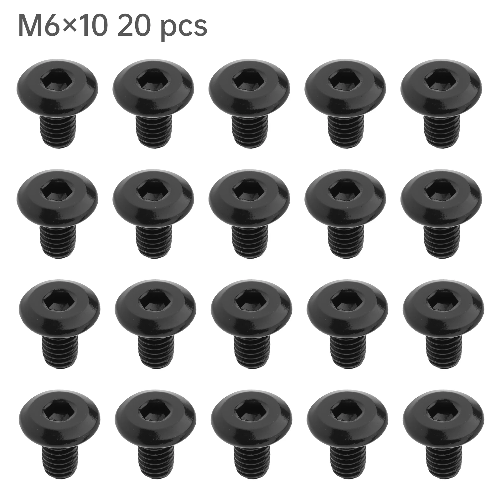 

20 шт. шестигранные винты M6x10 мм из нержавеющей стали 304