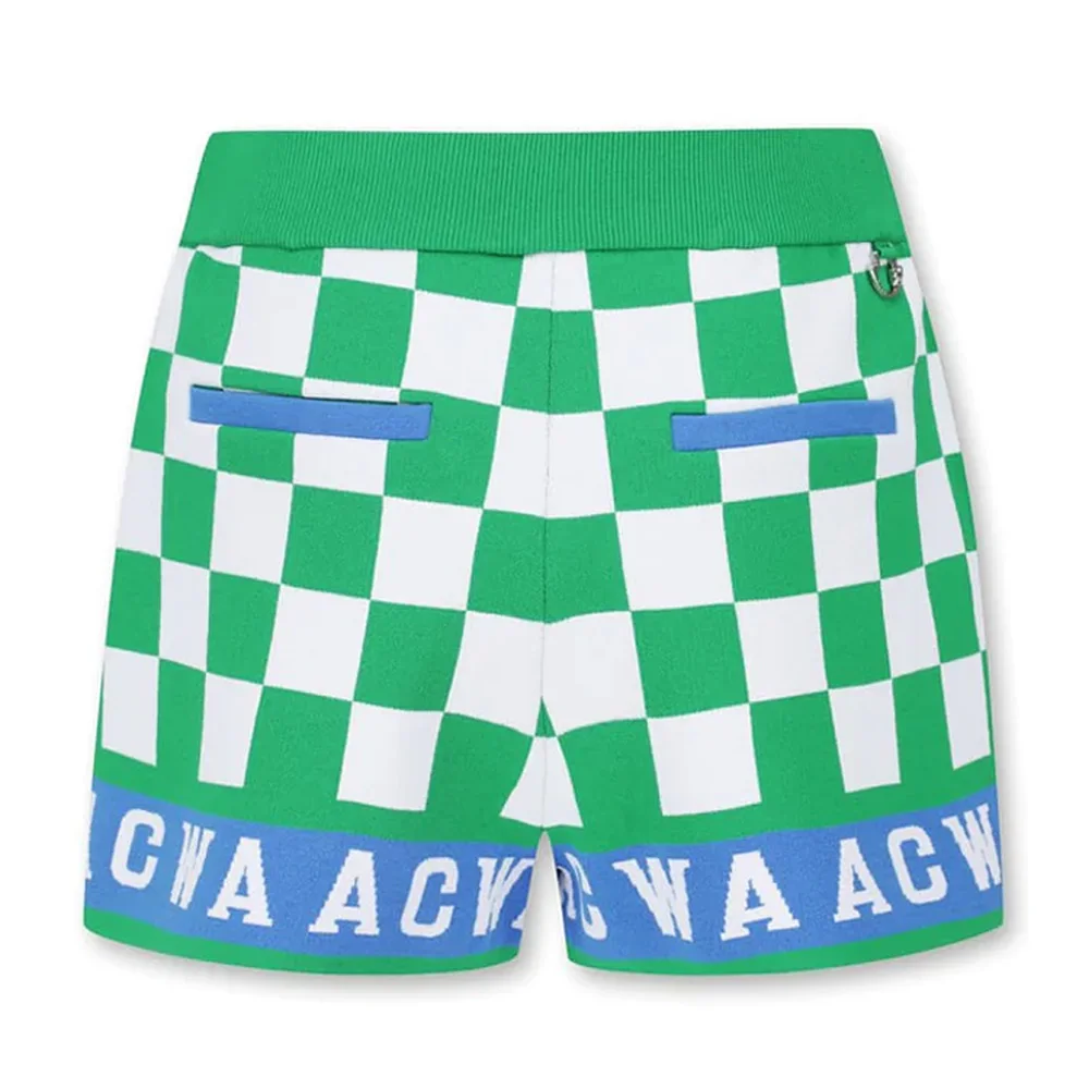 Высококачественный женский костюм для гольфа осенний вязаный жилет спортивные