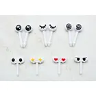 10 шт.компл. мини-шпажки, милые Мультяшные глаза, милая коробка для обеда, бэнто, еды, фрукты, медиаторы, вилки, палочки для буфета, сэндвич-поверхности, украшение