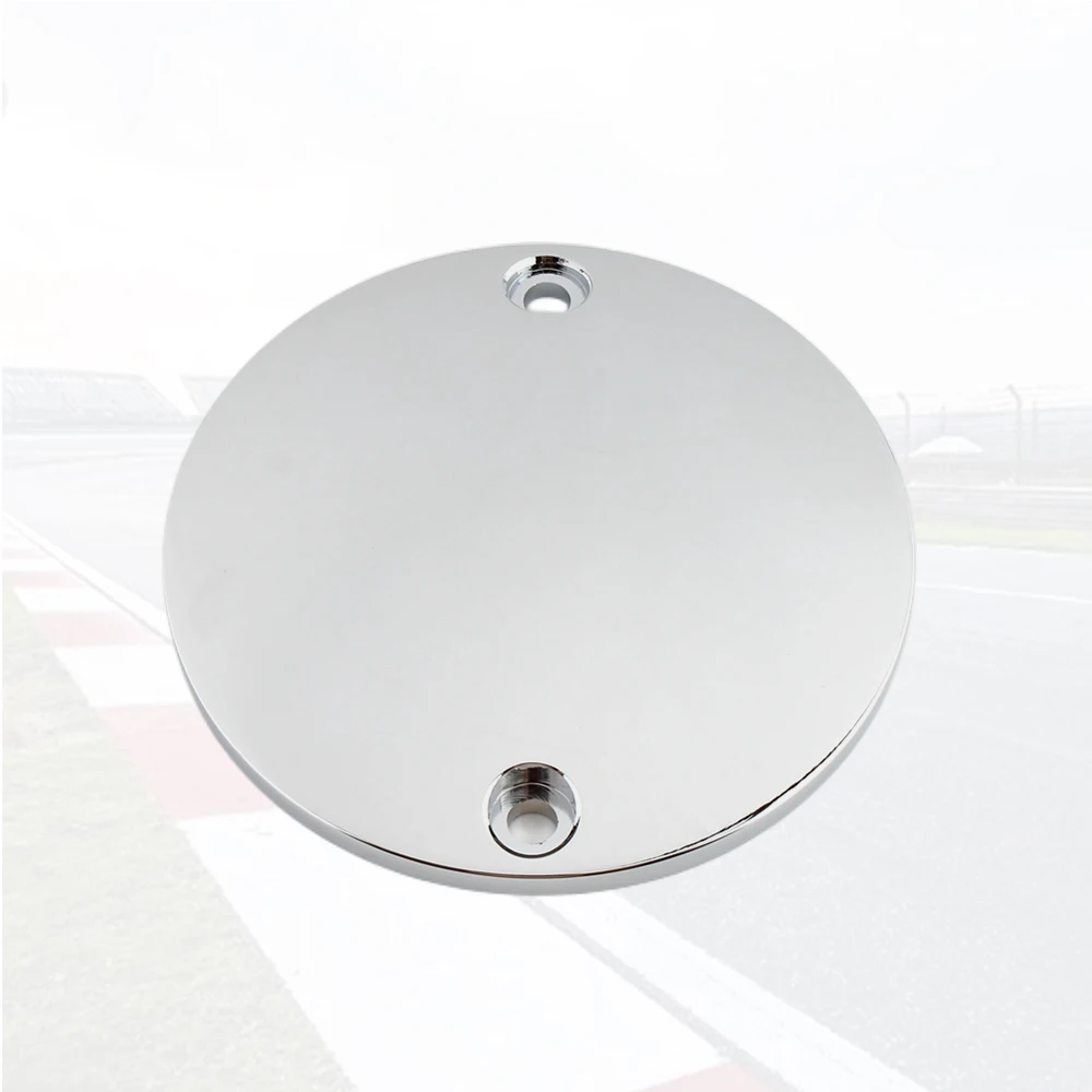 

Хромированная крышка с 2 отверстиями, таймер зажигания Softail Bigtwin для Harley Harley-Davidso Electra Glide Softail XL883 1200