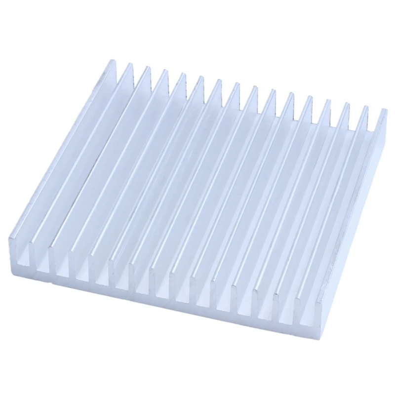 

Silver Tone Aluminum Radiator Heat Sink Heatsink 90Mm X 90Mm X 15Mm