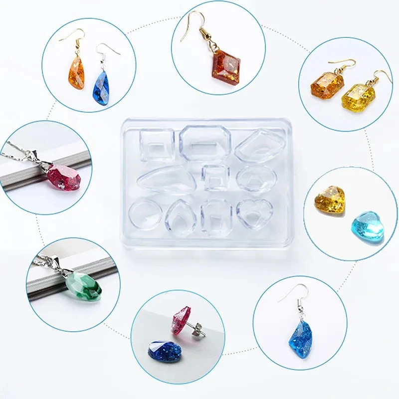 Прозрачная резиновая силиконовая форма для смолы сделай сам формы ожерелья