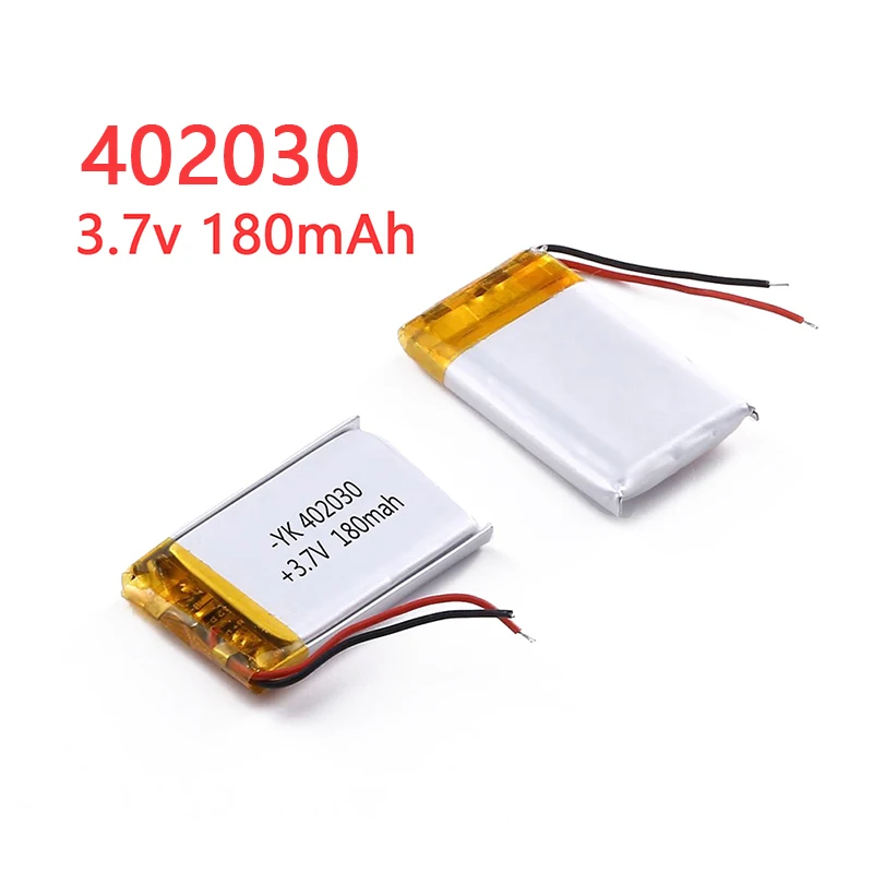 Литий-ионный полимерный аккумулятор 150 мАч 3 7 в 402030 перезаряжаемые