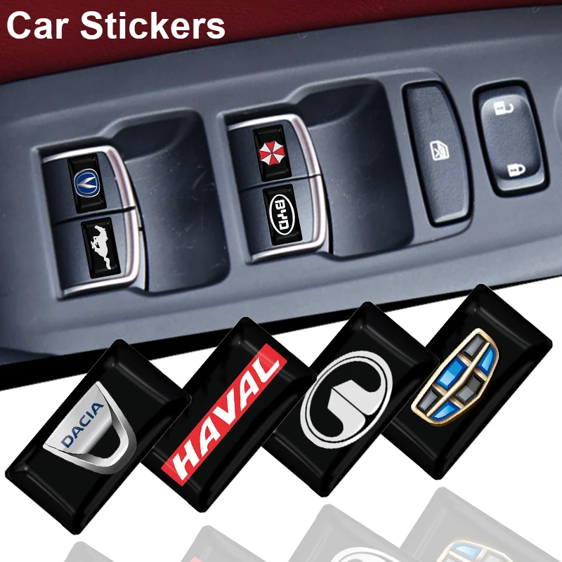 

10pcs New Car Sticker Auto Paster for Buick Chevrolet Cruze Opel Vauxhall Mokka Encore Auto Key Shell Accessories