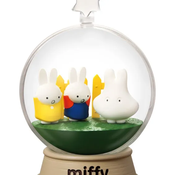 Фото Коллекционная миниатюрная фигурка Re-Ment Miffy Terrarium Blind Box: Ежедневные забавные сцены, декор для рабочего стола для фанатов Миффи и коллекционеров игрушек №5
