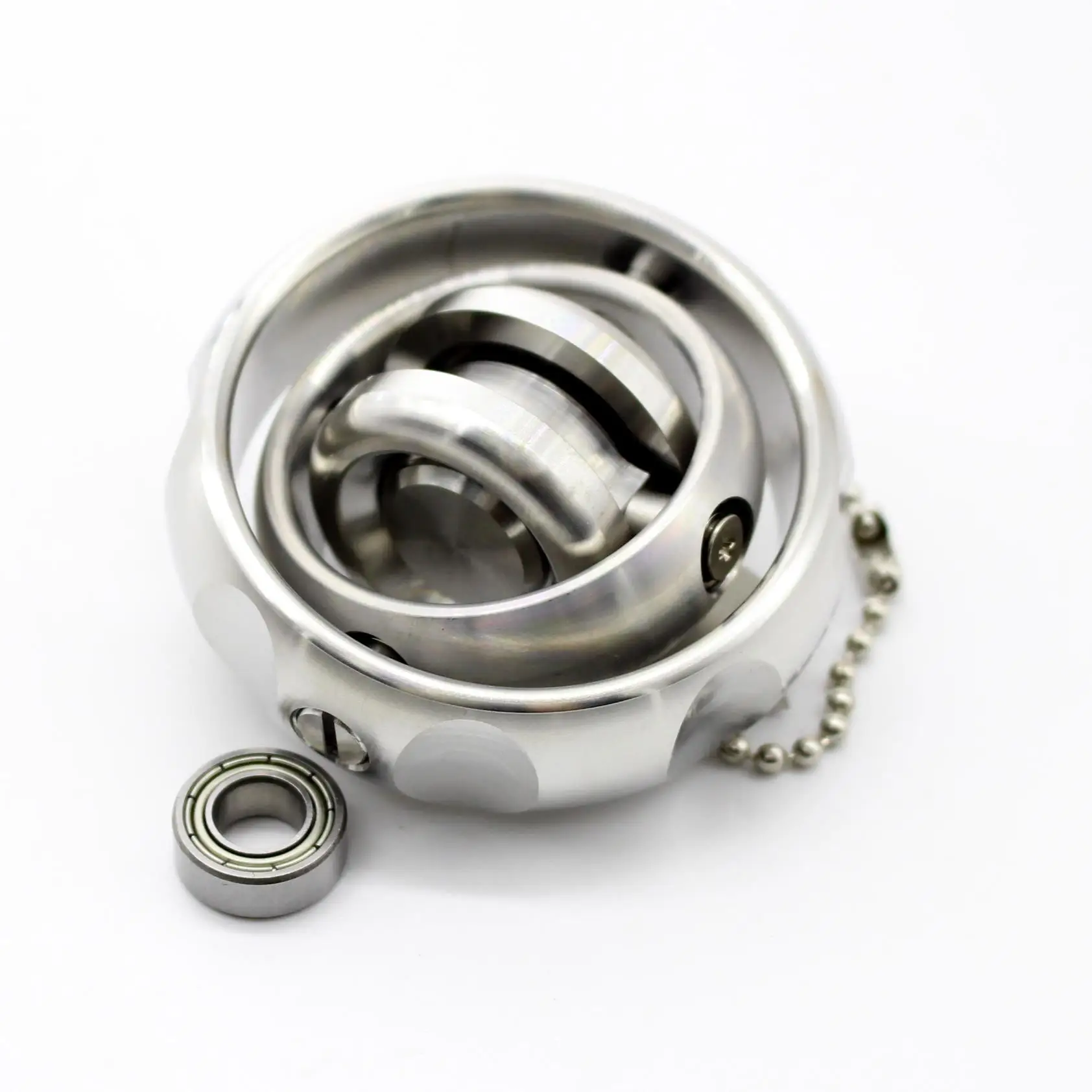 Spinning Gyroscope Metal Gyroscope Second Generation Fingertip Gyro Decompression Toy Technology Mechanical 3D Physical Toy Edc enlarge