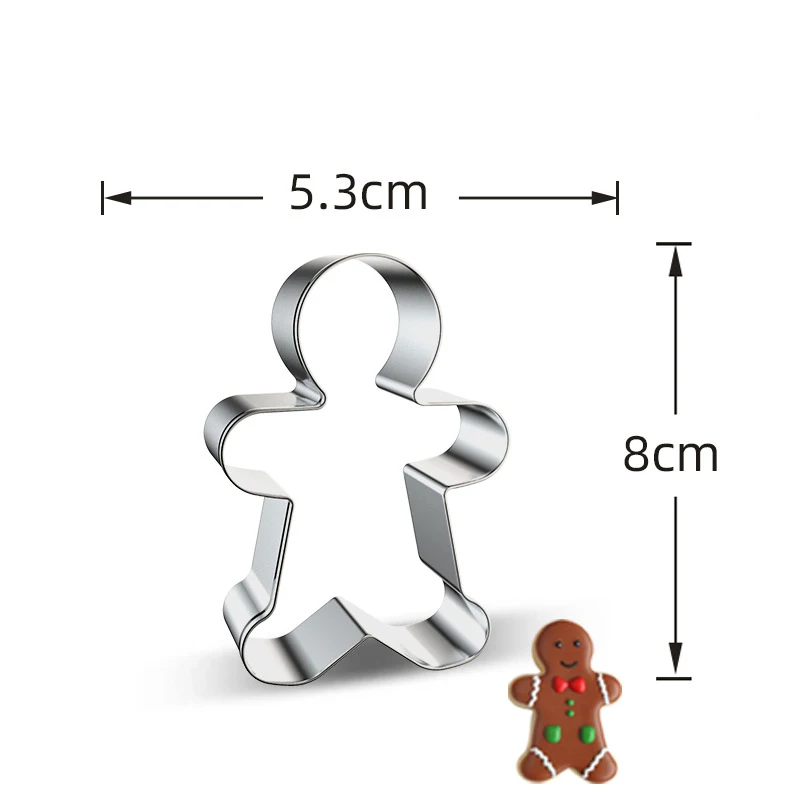 

Стальные формочки для печенья Санта Клаус, лошадь, кукла