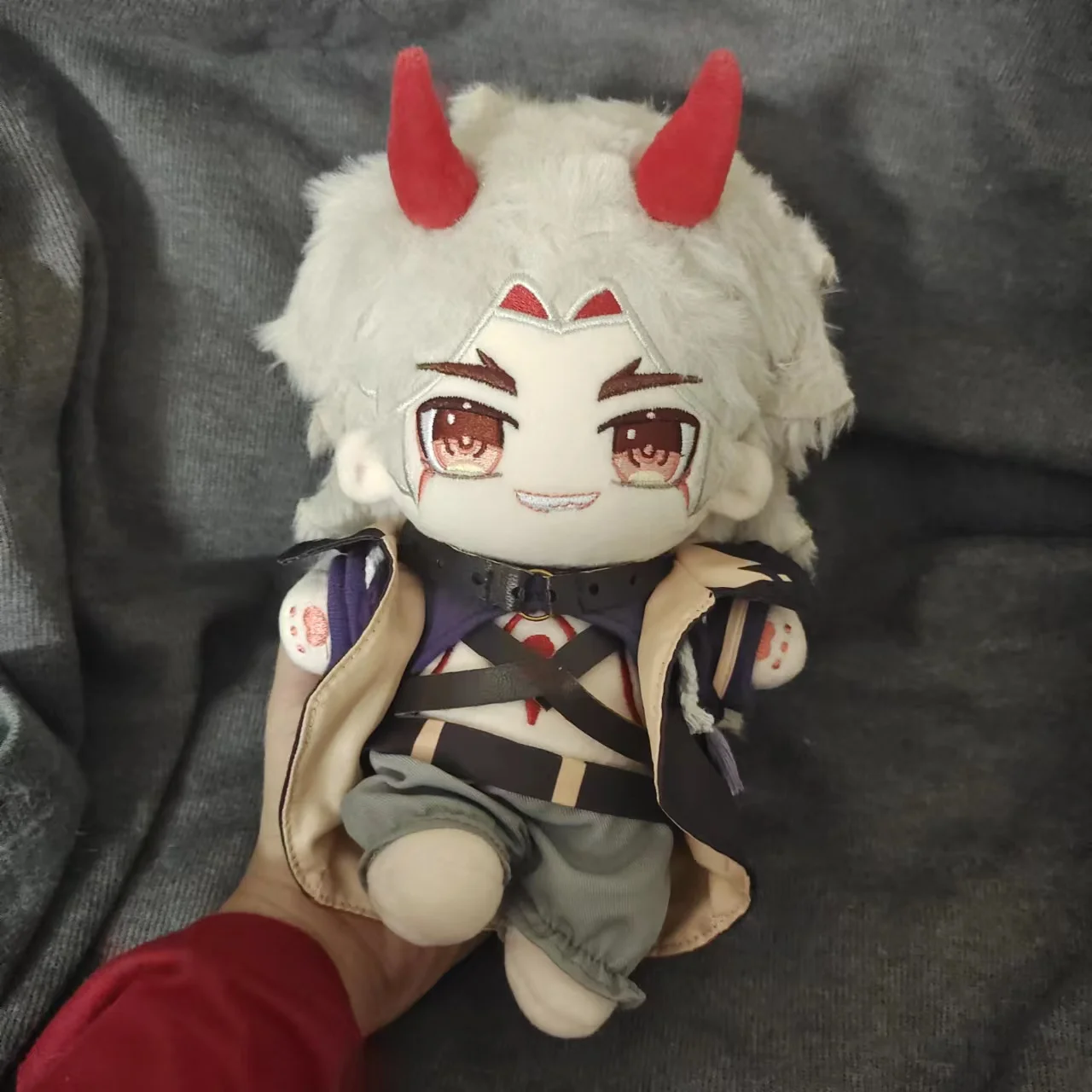 Игрушка Аниме Genshin Impact Arataki мотто 20 см милые мягкие плюшевые набивные куклы