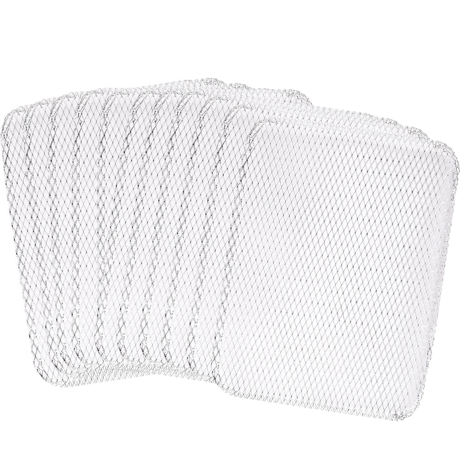 

10pcs Non Stick Chicken Wings Convenient BBQ Grill Mat Cooking Meat Heat Evenly Aluminum Disposable Baking Tools Fish Vegetables