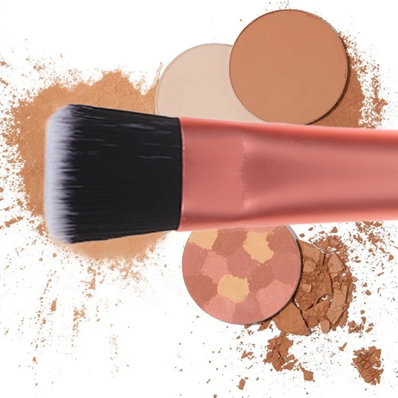 Профессиональная двухсторонняя кисть для румян женская Губка макияжа