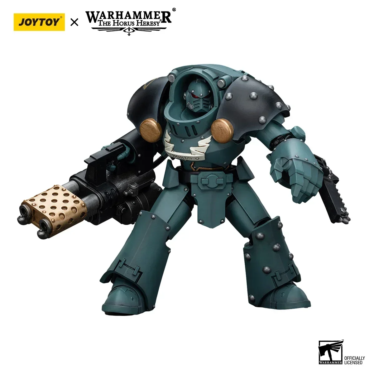 [В НАЛИЧИИ] JOYTOY 1/18 Warhammer The Horus Heresy Фигурки Sons Of Legion Praetor с Power Fist Коллекция аниме