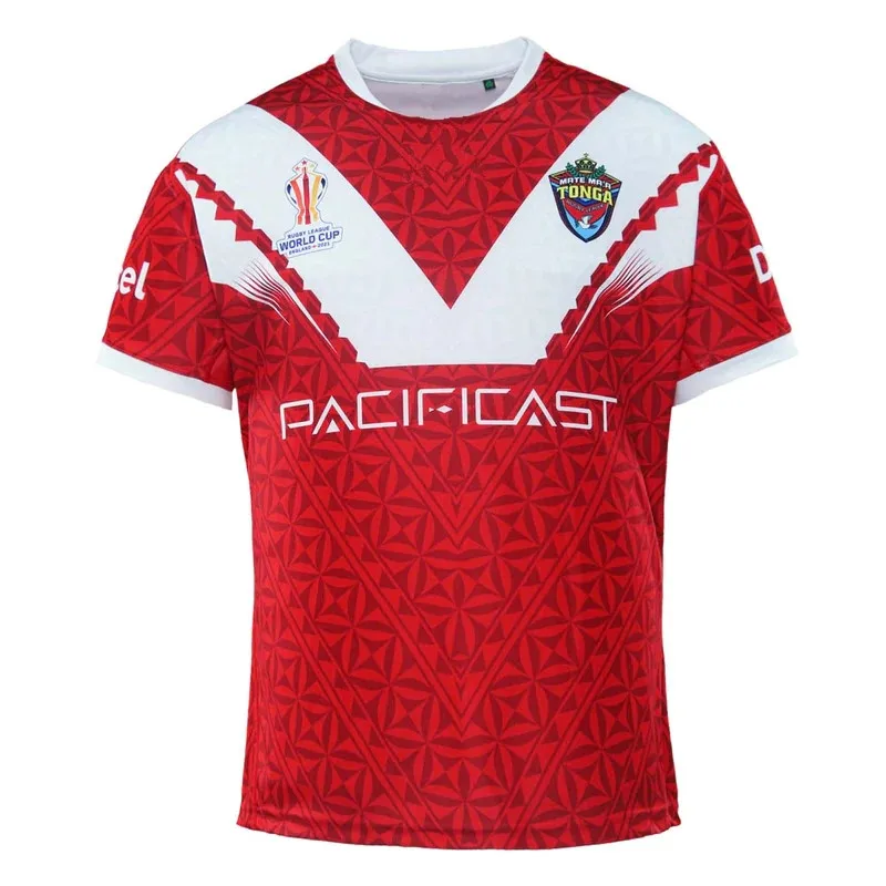 

2022 TONGA RUGBY LEAGUE MENS HOME JERSEY size S-M-L-XL-XXL-3XL-4XL-5XL