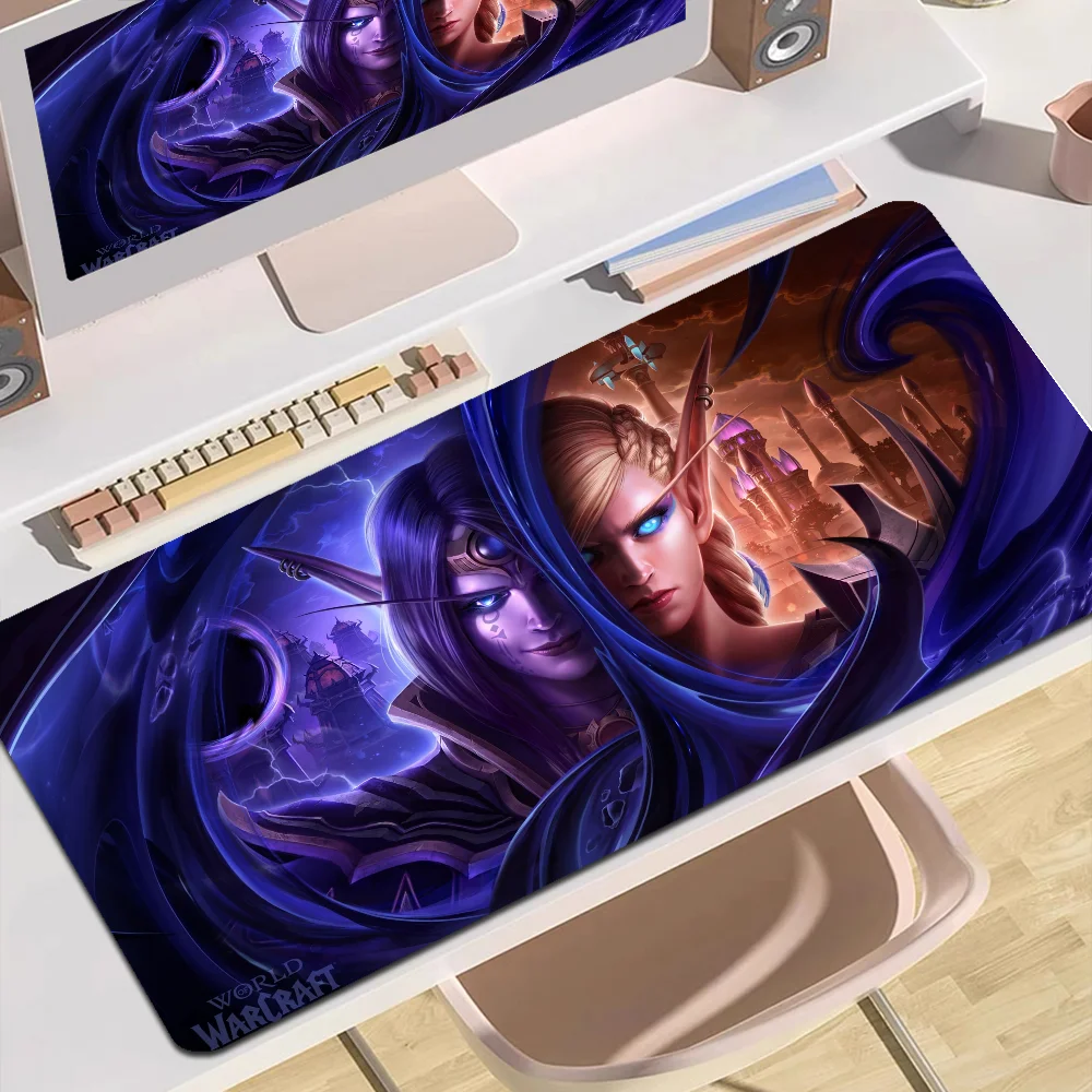 W-World Of W-WarcraftS In Stocked Laptop Gaming Mice Mousepad Size For Large Edge Locking Game Keyboard Pad