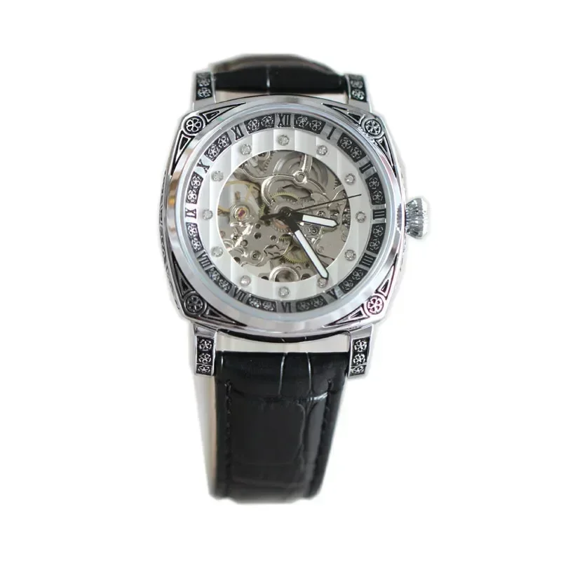 Часы для пар светящиеся ночники модные полностью автоматические роскошные часы