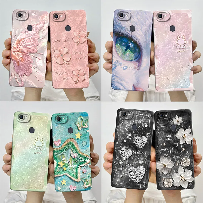 mobile phone case For oppo F5/F5 Youth/A73/A75/A79 Cute Cartoon Back Cover F 5/F5Youth/A 73/A 75/A 79 shell funda