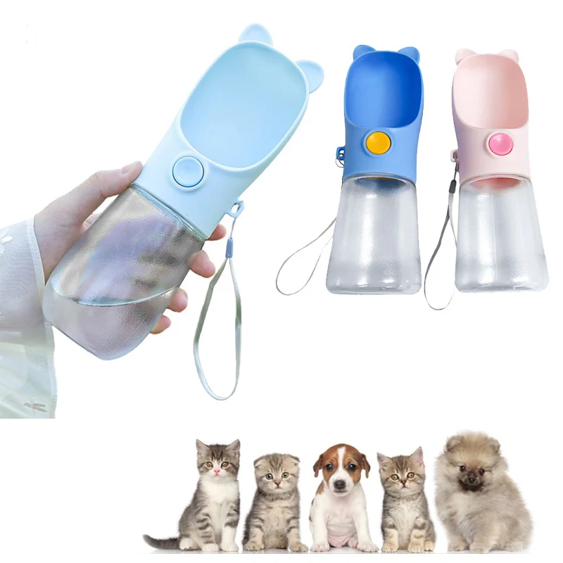 

Dog Water Bottle Portable Travel Doggy Feeder Bottle Outdoor Walking Cat Water Dispenser for Small Medium Large Dog Pet Supplies