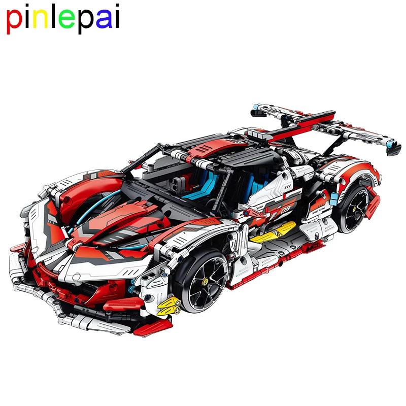 Pinlepai Im Master Building Block Автомобильные технические блоки Модель суперкара Moc Bricks Супер