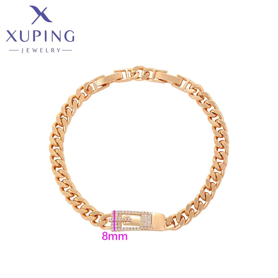 Xuping ювелирные изделия новый стиль Модный Цветной каменный браслет золотой цвет